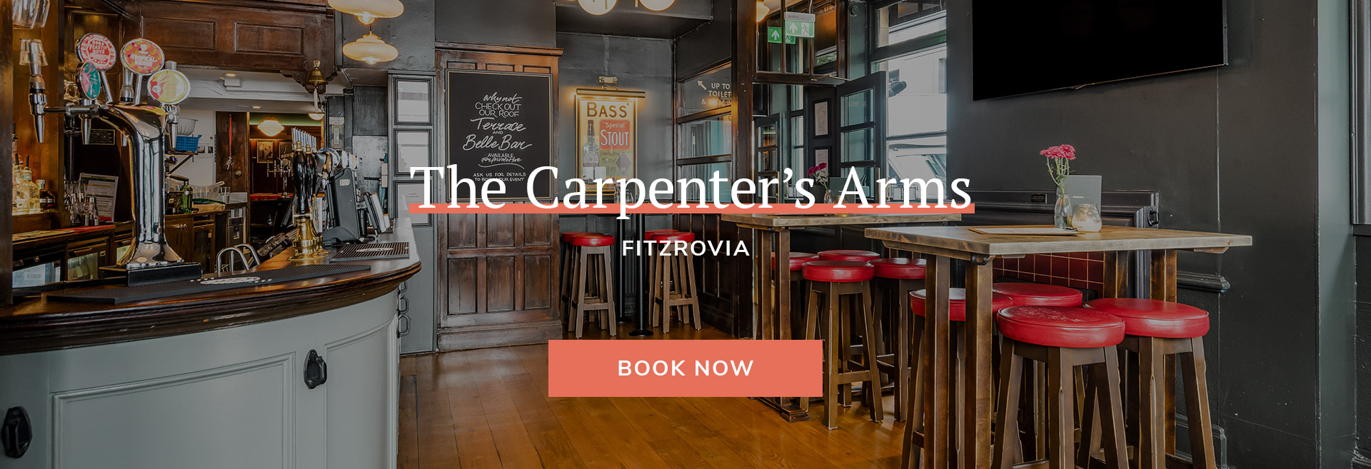 Join us at The Carpenter's Arms in London for delicious pub food